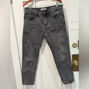 Madewell Men's Charcoal Skinny Jeans